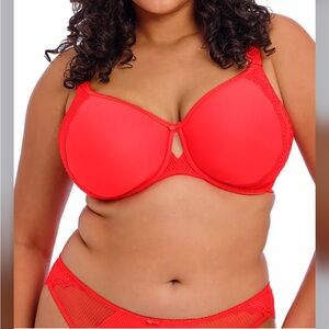 ELOMI Red Charley Underwire Bra Size 38L New with Tags
